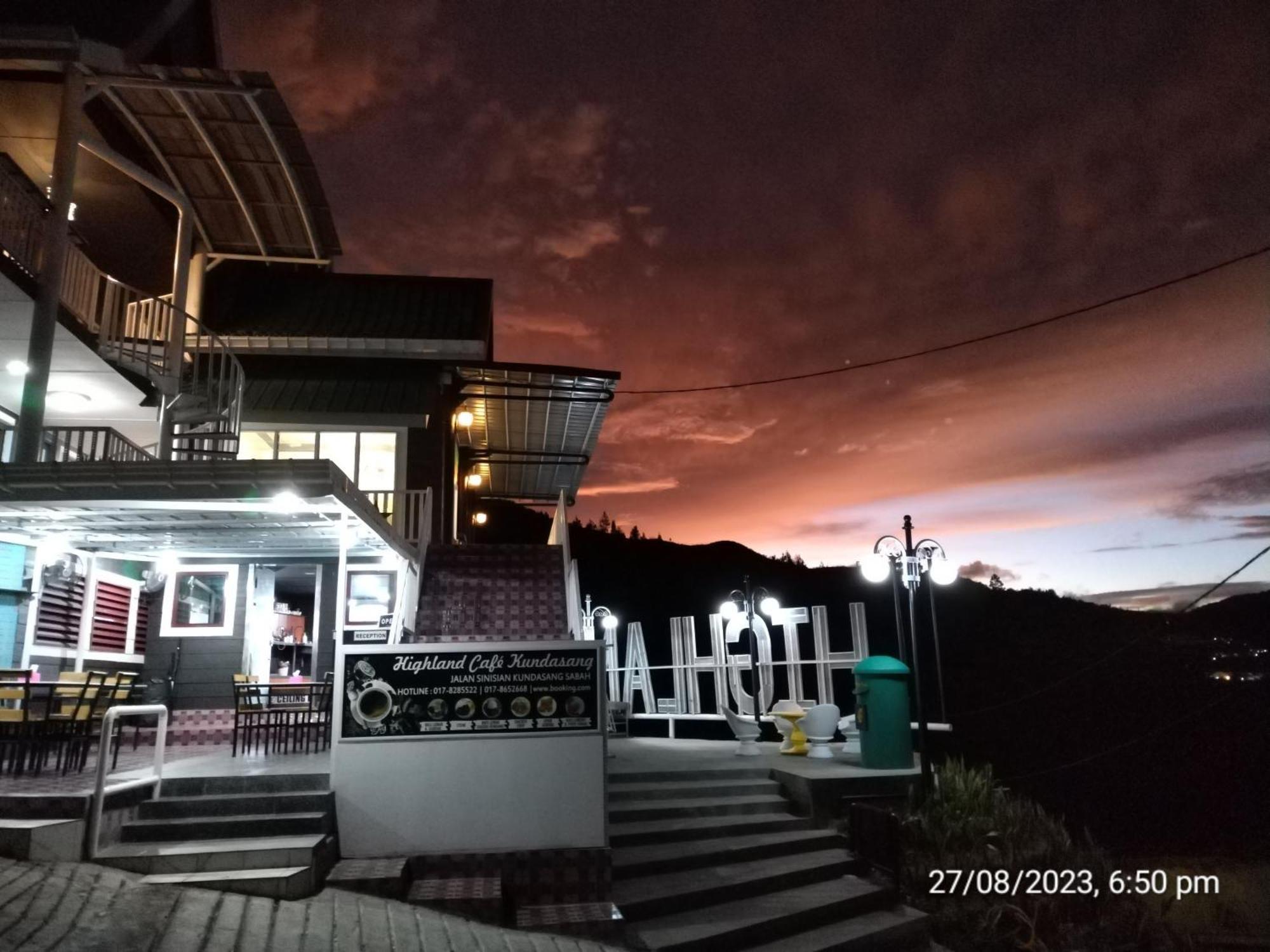 Highland Homestay Kundasang Ranau Exteriér fotografie